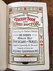 Antique 1903 Favorite Medical Receipt   Home Doctor Book - Color Illustrated