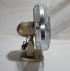 Mid Century Modern Cage Fan Kord Electric Fan Working 11 Inch Cage