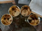 4 French Sterling Silver Claude Nicolas Delanoy Shot   Liquor Cups1789