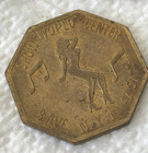  3  Worlds Greatest Show Place Peep Show Tokens - Nyc - 42nd St   8th Ave