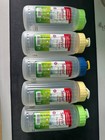 Rubbermaid 20 Oz Chug Bottle  Lot Of 5  Random Lid Color