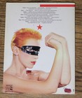 Eurythmics Cherry Lane Booklet With Giant Poster 1984 Omnibus