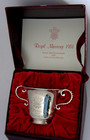 Rare Guernsey Sterling Silver Royal Wedding Commemorative Cup 1981 Royalty 76g
