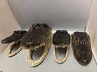 Lot Of 4 Scratch And Dent Alligator Heads From Genuine Louisiana Gators