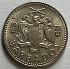 Barbados 25 Cents 1978 - Morgan Lewis Sugar Mill
