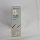 5 Atari Double Sided Disks Floppy 135 Tpi New Sealed