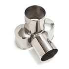 4pcs 4 25  Push Through Wheel Center Caps Stainless Trailer Hub Cap For Truck 