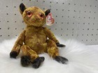 Vintage Ty Gizmo Monkey Plush Small Brown Big Eyes Stuffed Animal Toy
