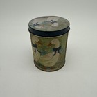 Round Geese Tin Approx 4 5  Tall 3 5 diameter
