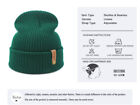 Thick Beanie Warm Plain Knit Hat Baggy Cap Cuff Slouchy Skull Hats Ski Men Women