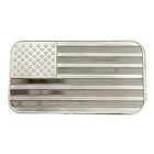 10 Troy Oz American Flag Silver Bar Sealed