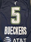 Paige Bueckers Dallas Wings Autograph Signed Jersey  Psa Coa  Roy 
