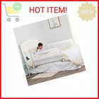 Regalo Swing Down Double Sided Bed Rail Guard  With Reinforced Anchor Safety Sys