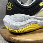 Under Armour Curry Splash 25 Mens Sz 11 Black Yellow Taxi Basketball Shoes Used