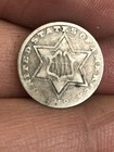 1858 Three Cent Silver Piece Trime 3c Type 2  900 Us Coin Better Date Only 1 6m