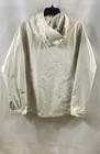 Patagonia Women s Cream Torrentshell H2no Waterproof Hooded Rain Jacket Sz M