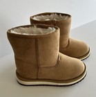 Size 9  Toddler Girls  Suede Faux Fur Lined Boots  new 