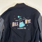 Vintage 1993 Disney Presents Bill Nye The Science Guy Letterman Promo Jacket