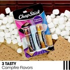 Chapstick S mores Collection Graham Cracker  Marshmallow   Chocolate Lip Balm 