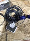 Lot Of 3  Iogear 2 Port Compact Usb Kvm Switch With Audio Gcs632u