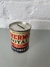 Vintage Thermo Royal Miniature No Poison Oil Can Anti-freeze Advertising Bank