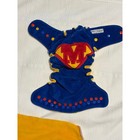 Cloth Diaper Lot Of 4 Covers   Inserts Binky D Diapers Little Fancy Pants