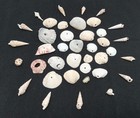 Natural Sea Shells Lot Of 39 Assorted Sizes Beach Craft Decor Gulf Coast Fl