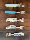 Lot Vintage Sanrio Shinkansen Toddler Fork And Spoon Flatware Sanrio - Set Of 5