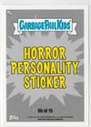 Hitchcock Flock  9b Garbage Pail Kids Gpk 2019 Revenge Of Oh The Horror-ible