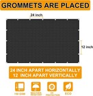 Privacy Fence Screen 6x15 Feet Black Mesh For Outdoor Garden Patio