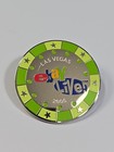 Ebay Live  Las Vegas Lapel Pin Nevada 2006 Light Green Poker Chip