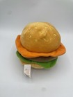 Russ Bradley Burger Hamburger Cheeseburger 6  Food Plush Cute Toy Collectible