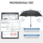 G4free Automatic Open Golf Umbrella Double Canopy Vente Black 47 54 62 68 72inch