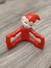 Vintage Ceramic Red Pixie Elf 2 3 