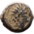 Antiochus Viii Seleukid 121-96 Bc Ancient Greek Bronze Coin Eagle On Thunderbolt