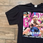 Hanes Lady Gaga Artpop Ball Your 2014 T-shirt  Black  Size Large 2 Sided Philly