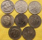 Full Set Of Crowns From 1951 To 1981 8 Coins Crown Collection