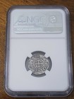 France Silver Denier Anjou  Fulk V 1069-1129 Ngc Vf 25