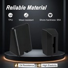 4x Upper   Lower Hood Bumper Support Kit For Kenworth T680 T880 Peterbilt 579 Us