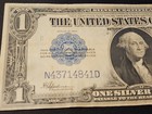 1923  1 Dollar Bill Silver Certificate Note Large Size