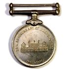 Republic India Old 50th Anniversary Of Indipendance Medal - Rare Antique