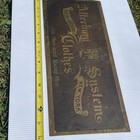 1905 Atterbury Men   s Clothing Tailor Advertising Metal Litho Sign Store New York