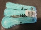 New Tupperware Set Of 6 Measuring Spoons - Teal Aqua - Free Shipping 