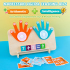Educational Number Learning Toys For Toddlers 2-4 Years  Kids Finger Counting Mo