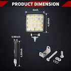 4inch 40w Led Work Lights Cab Driving Lamp Flood Fit Case Ih New Holland Tractor
