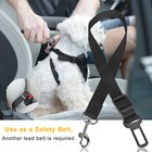 Car Vehicle Safety Seat Belt Restraint Harness Leash Travel Clip For Pet Cat Dog