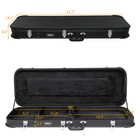 Ktaxon 39 Inch Electric Guitar Lockable Wood Portable Hard Case Fits St Tl Black