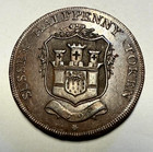  256  Great Britain  1794  Sussex  Half Penny Conder Token  Nice  
