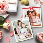2 Pack 8x10 White Silver Metal Photo Picture Frame Wall Tabletop Gallery Art