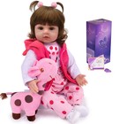 Realistic Reborn Baby Dolls Soft Vinyl Silicone Gift Lifelike Newborn Girl Doll